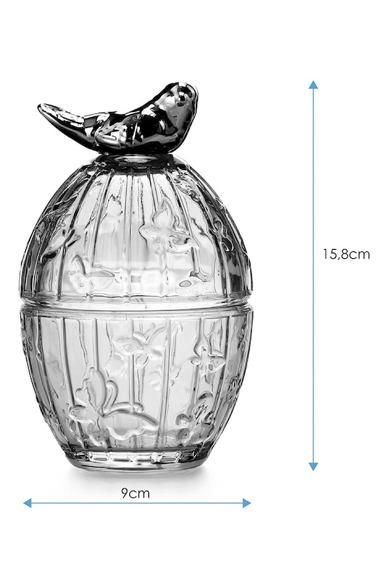 Pojemnik na biżuterię zielony 4251838548837