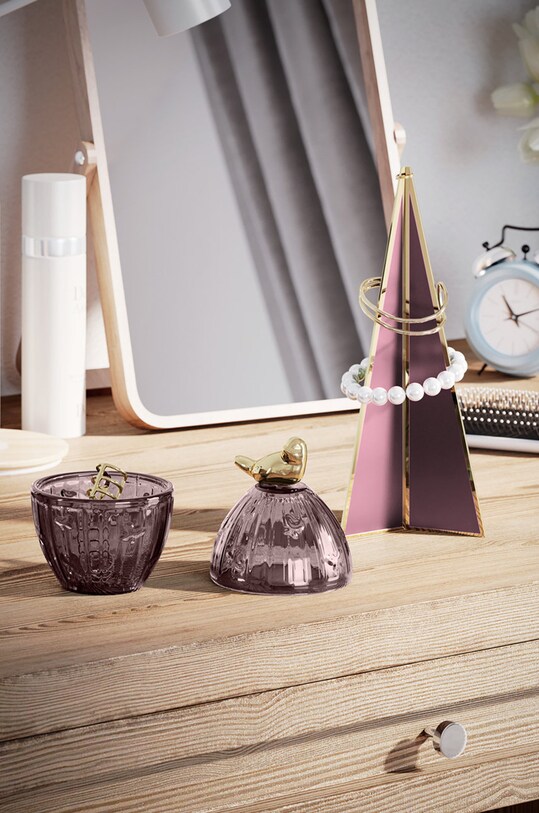 Salon i sypialnia Pojemnik na biżuterię 4251838548820 fioletowy