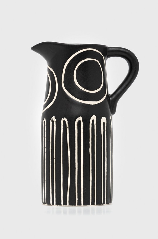 Bloomingville wazon dekoracyjny 82050135 czarny