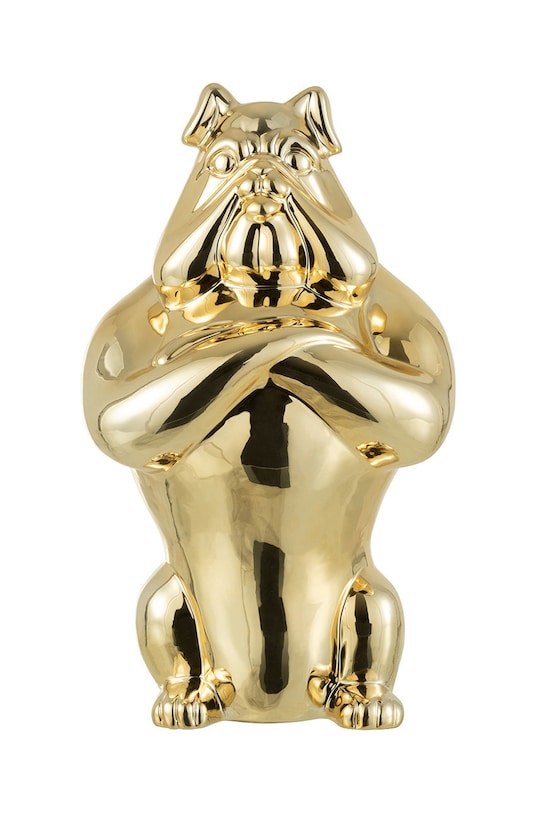 J-Line dekoracja żółty 16557