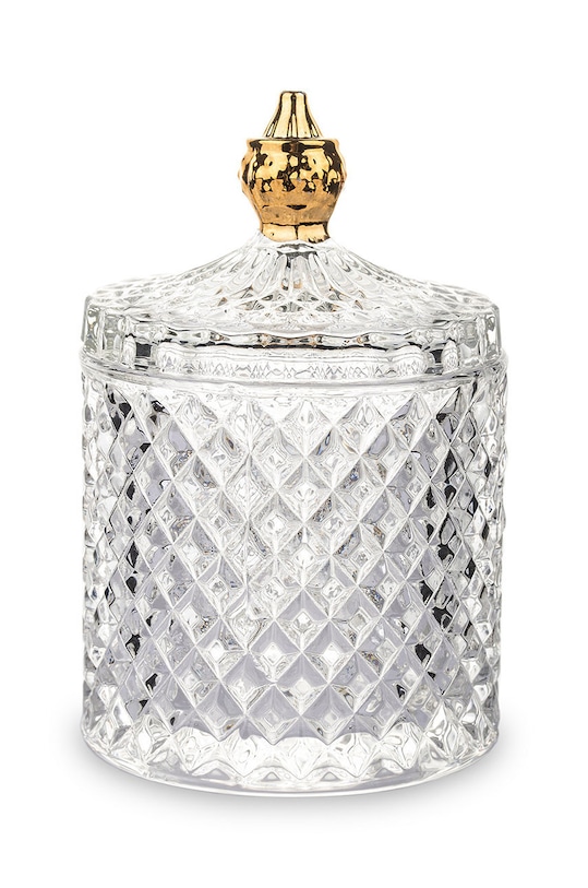 Pojemnik na biżuterię żółty 135867