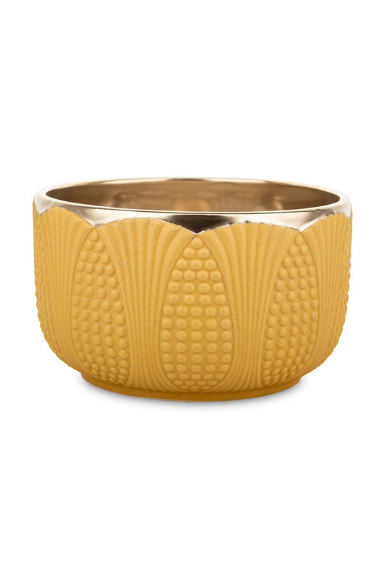 home & lifestyle suport de ghiveci galben 140585