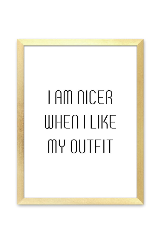 Reprodukcja na płótnie w ramie author unknown multicolor 154366