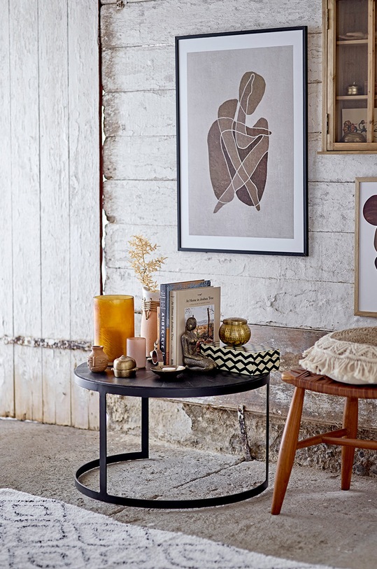 Bloomingville pudełko do przechowywania 82050452 czarny