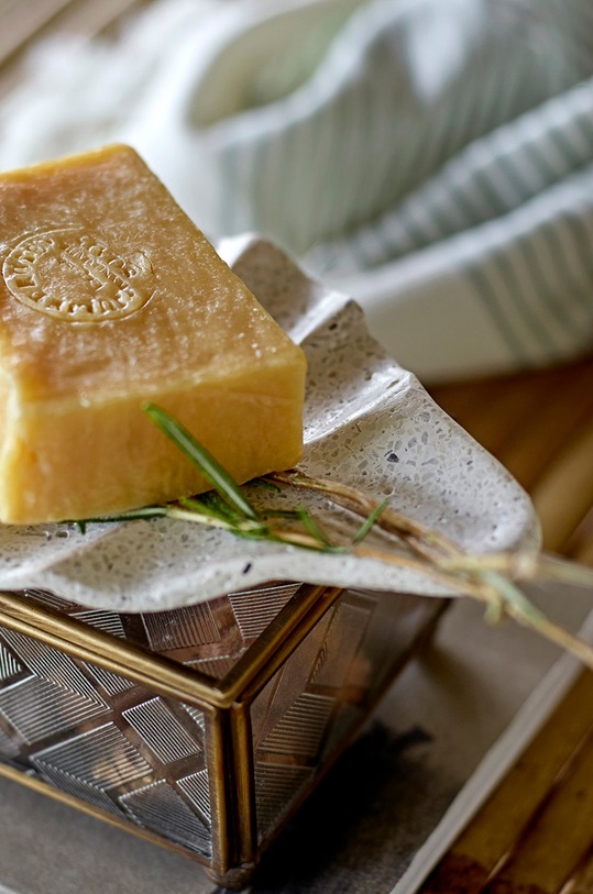 Salon i sypialnia Bloomingville zestaw szkatułek (2-pack) 48807716 żółty