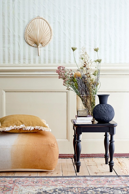 Bloomingville zestaw szkatułek (2-pack) żółty 48807716