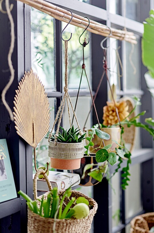 Bloomingville Závěsný květináč zelená 82054831