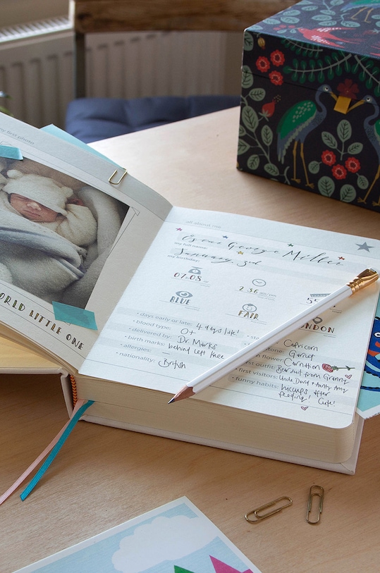 Luckies of London jurnal My Baby Book SK.MYBABY1 multicolor