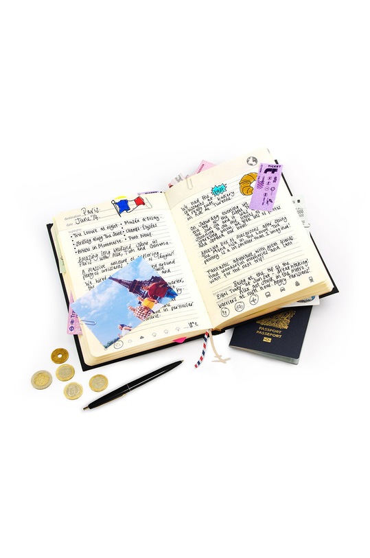 Decor Luckies of London denník My Travel Journal SK.MYTRAVEL1F viacfarebná