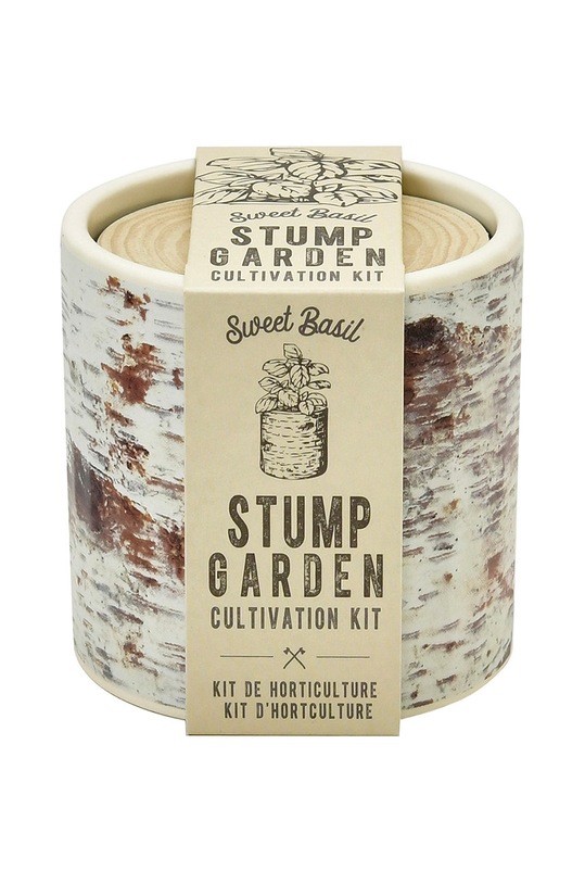 Noted zestaw do uprawy rośliny Stump Garden, Basil multicolor GD896EU.BASIL