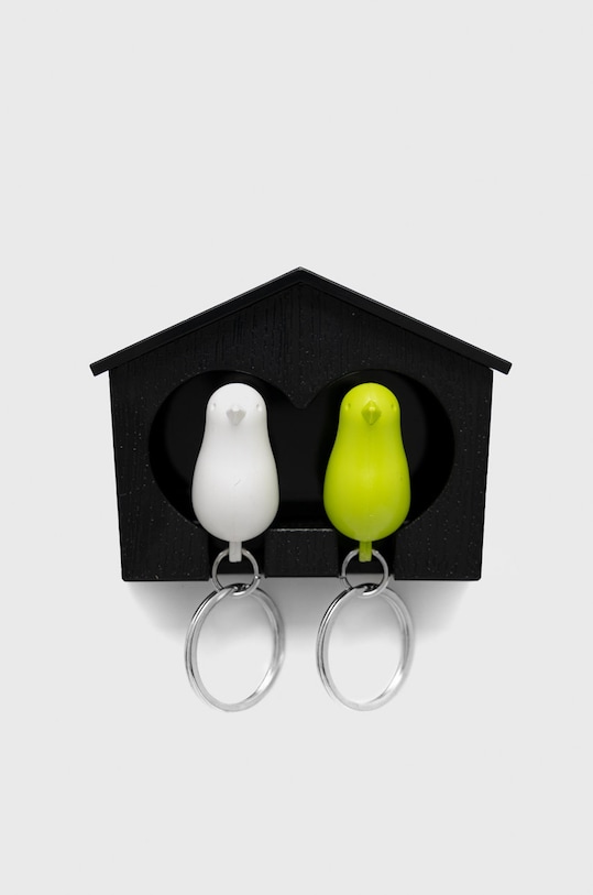 Qualy umeraș pentru chei multicolor 10124.BK.WH.GM