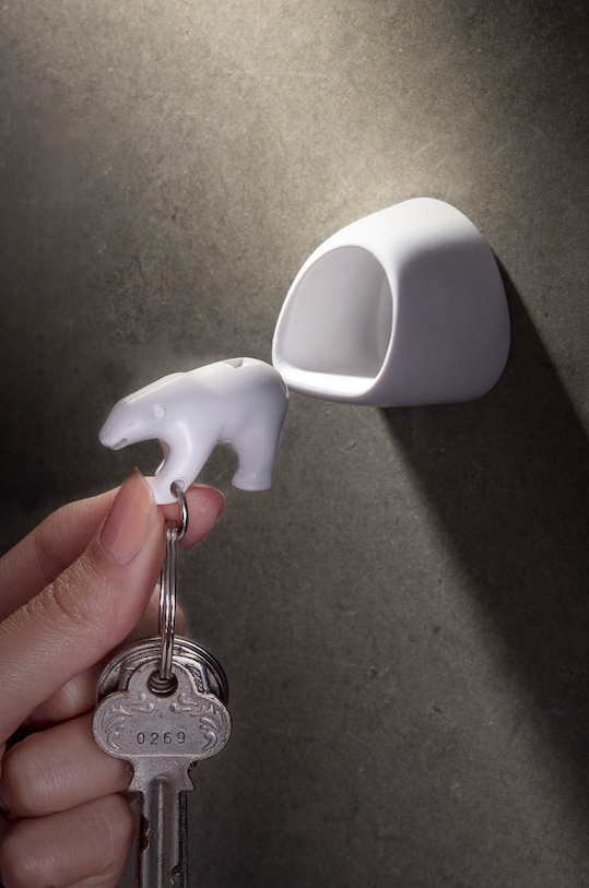 Qualy umeraș pentru chei 10186.WH alb