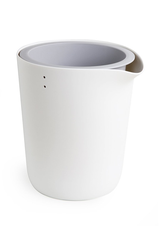 Qualy květináč se zavlažovacím systémem bílá 10308.WH.GY