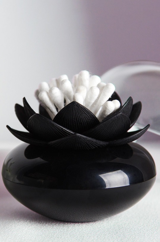 Qualy δοχείο για μπατονέτες 10157B μαύρο