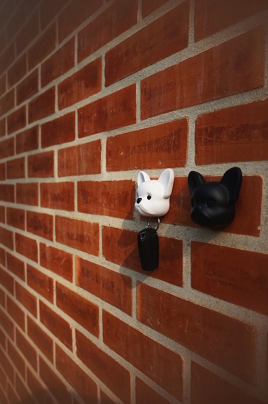 Obývacia izba a spálňa Qualy vešiak na kľúče QL10263.WH biela