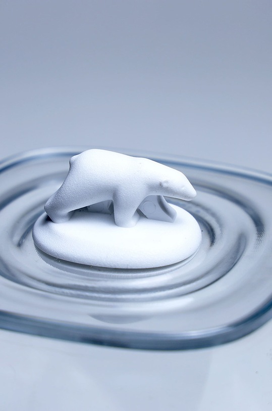 Qualy контейнер для ватних паличок білий 10330.CL.WH