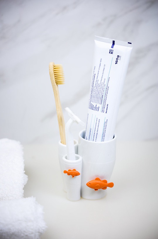 Ванна кімната Qualy Органайзер для ванної кімнати 10339.WH барвистий