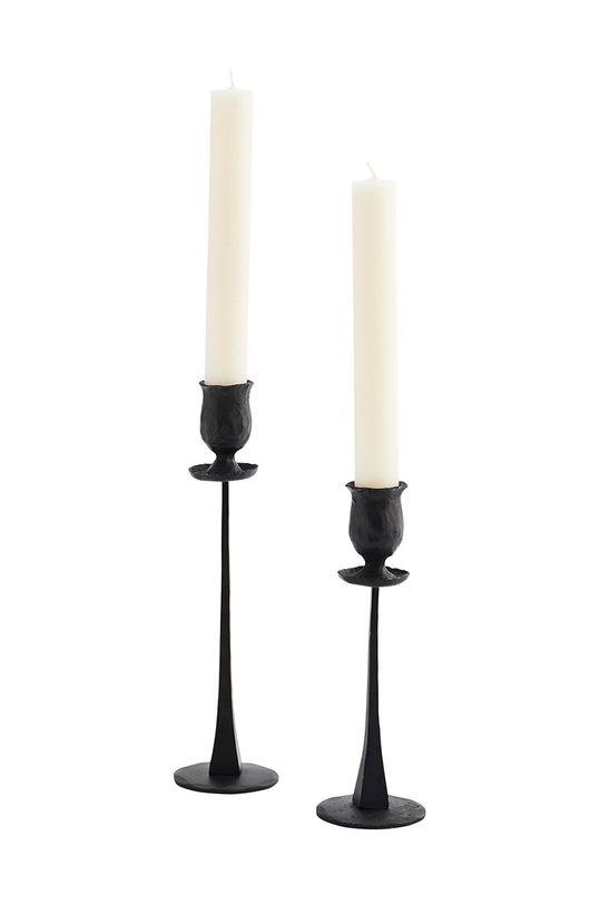 Madam Stoltz set de sfeșnice (2-pack) MSD20S.5.6BL negru AA00