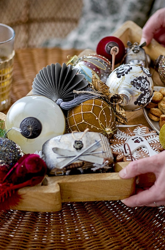 Bloomingville set de globuri de Crăciun (2-pack) multicolor 82052658