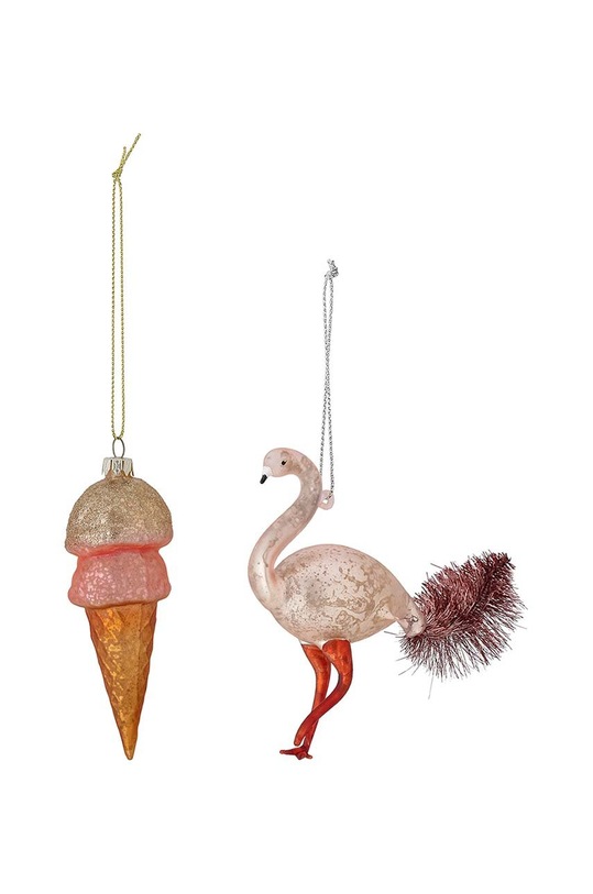 Σετ χριστουγεννιάτικων διακοσμήσεων Bloomingville 2-pack πολύχρωμο 82056330