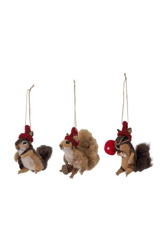 Σύνολο διακοσμήσεων διακοπών Bloomingville 3-pack πολύχρωμο 82056281