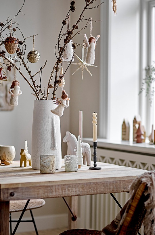 Bloomingville σετ με χριστουγεννιάτικα κηροπήγια (3-pack) πολύχρωμο 82054016