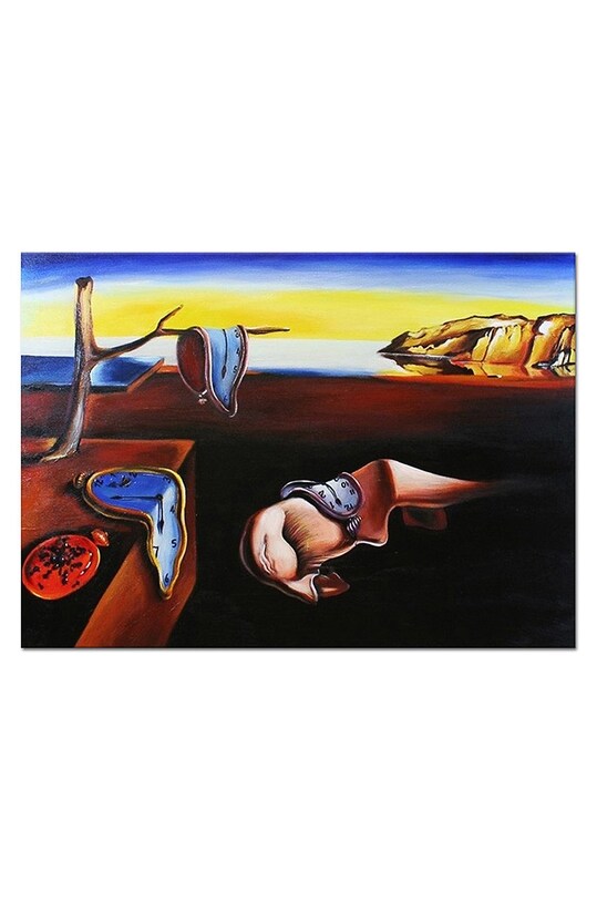 olajfestmény (Salvador Dali: The Persistence of Memory) többszínű 74784