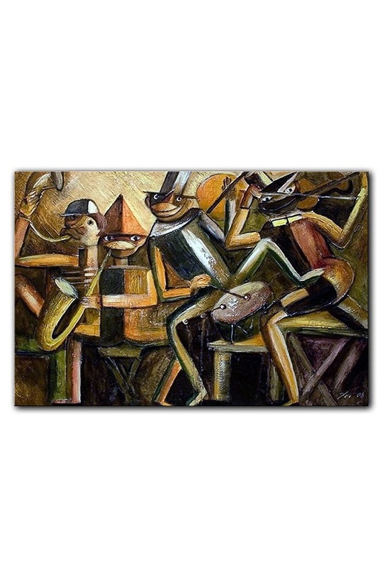 Obraz olejny Tadeusz Makowski Jazz multicolor 155535