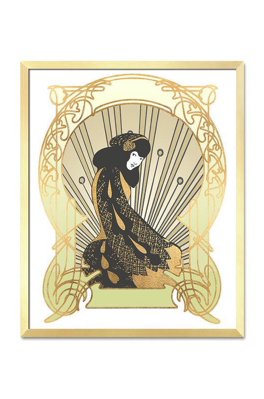 Αναπαραγωγή σε καμβά σε πλαίσιο author unknown πολύχρωμο 155550