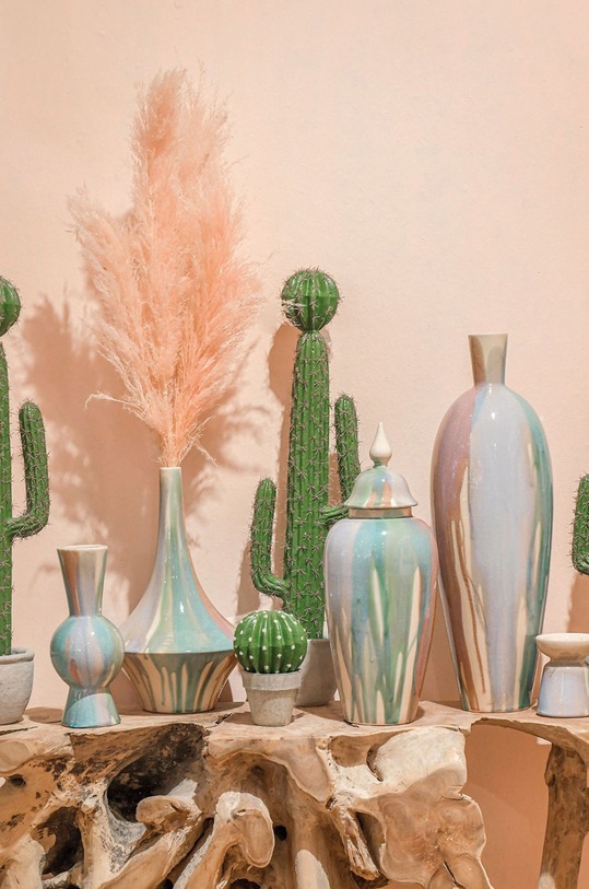 Obývacia izba a spálňa Dekoratívna váza 3.70.473.0045 viacfarebná