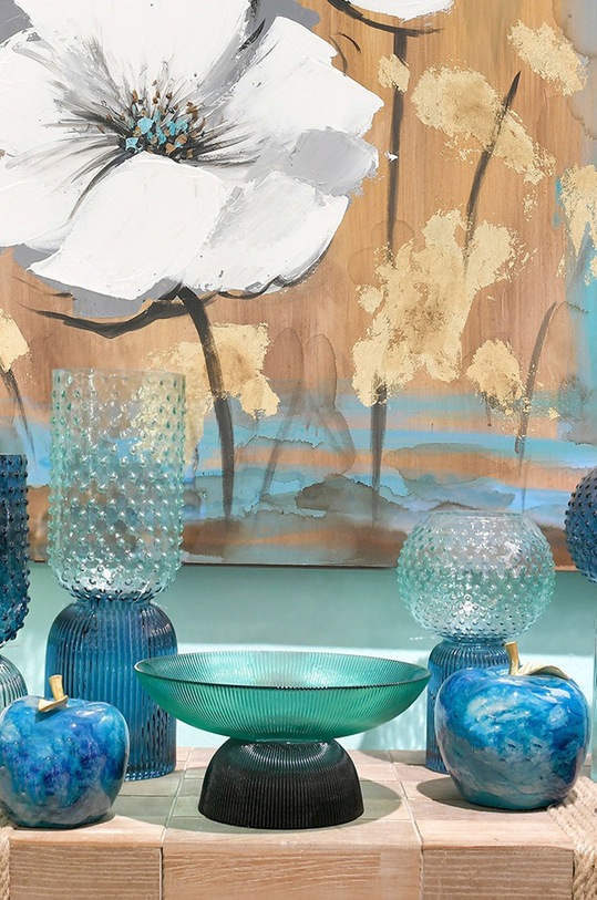 Obývací pokoj a ložnice Dekorativní váza 3.70.621.0068 vícebarevná