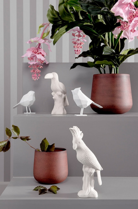 Ukras Present Time Statue Bird PT3335WH bijela AA00