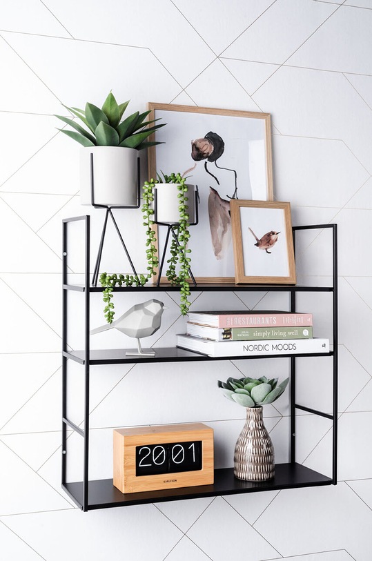 Dnevni boravak i spavaća soba Ukras Present Time Statue Bird PT3335WH bijela