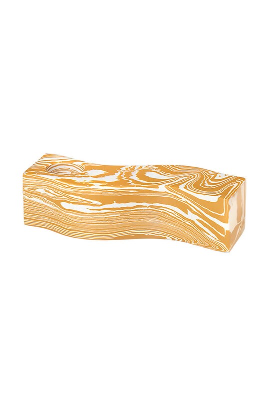 Broste Copenhagen sfesnic decorativ Swelly galben 70310645