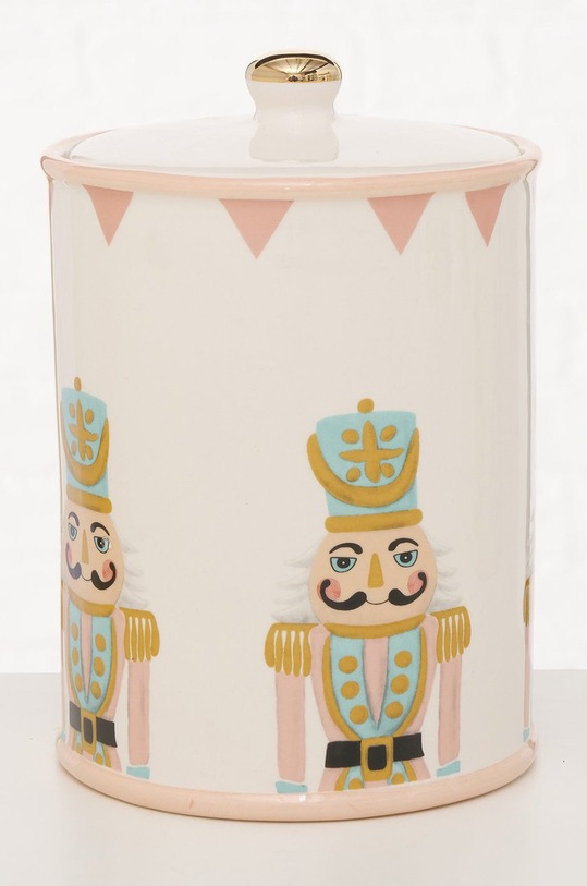 Salon i sypialnia Boltze pojemnik z pokrywką Nutsy 2023835 multicolor