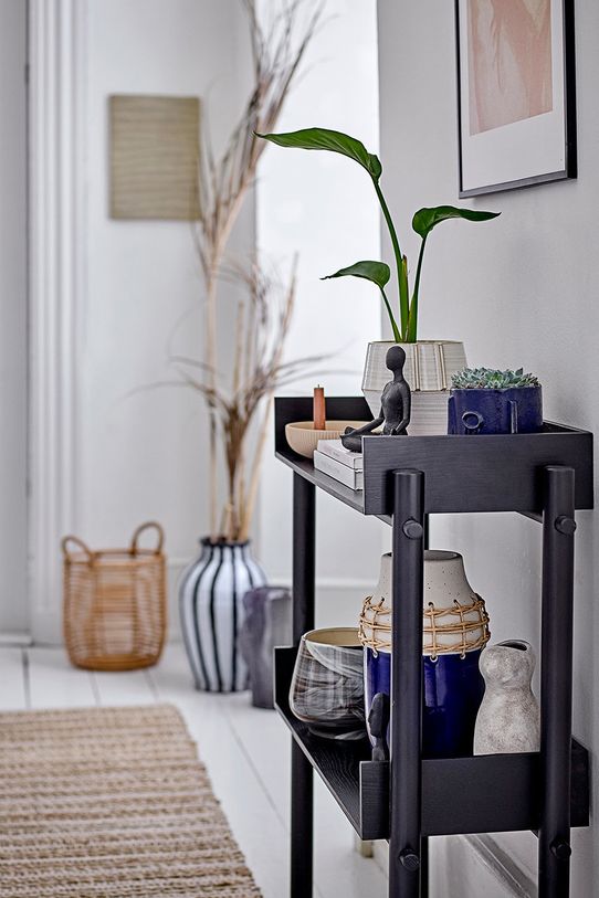 Obývacia izba a spálňa Kvetináč Bloomingville 82057490 modrá