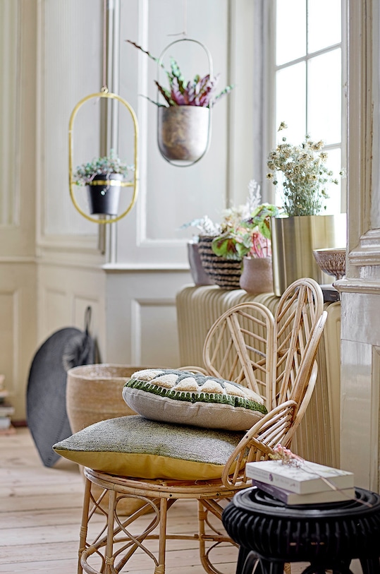 Living și dormitor Bloomingville ghiveci suspendat 82043486 galben