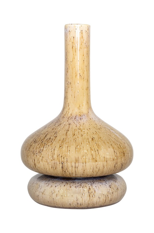 Hübsch wazon dekoracyjny Curve Vase beżowy 761404