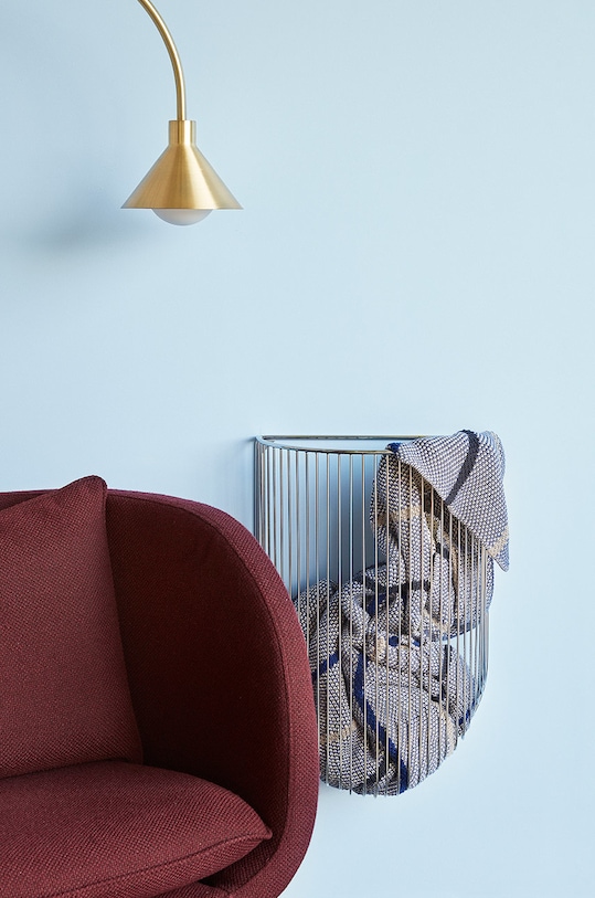 Sada úložných košů Hübsch 2-pack 941102 béžová AA00