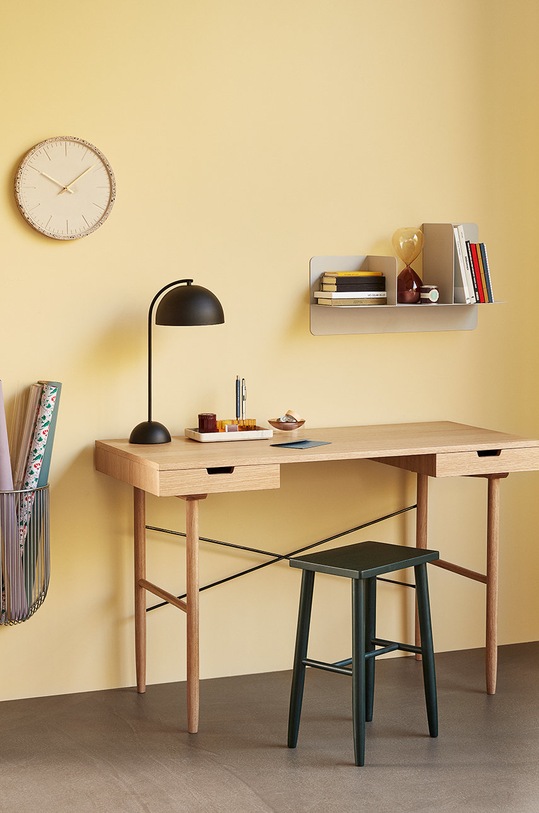 Obývací pokoj a ložnice Sada úložných košů Hübsch 2-pack 941102 béžová