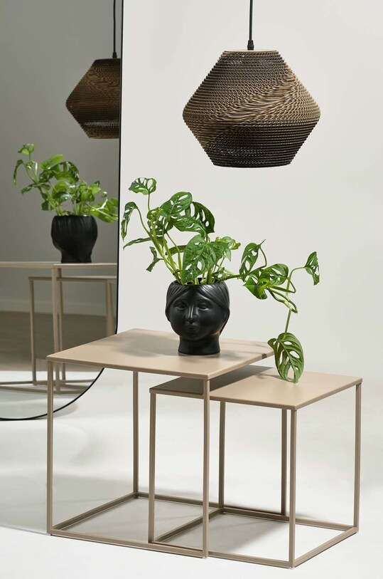 Villa Collection doniczka Haga Head 14302 czarny AA00