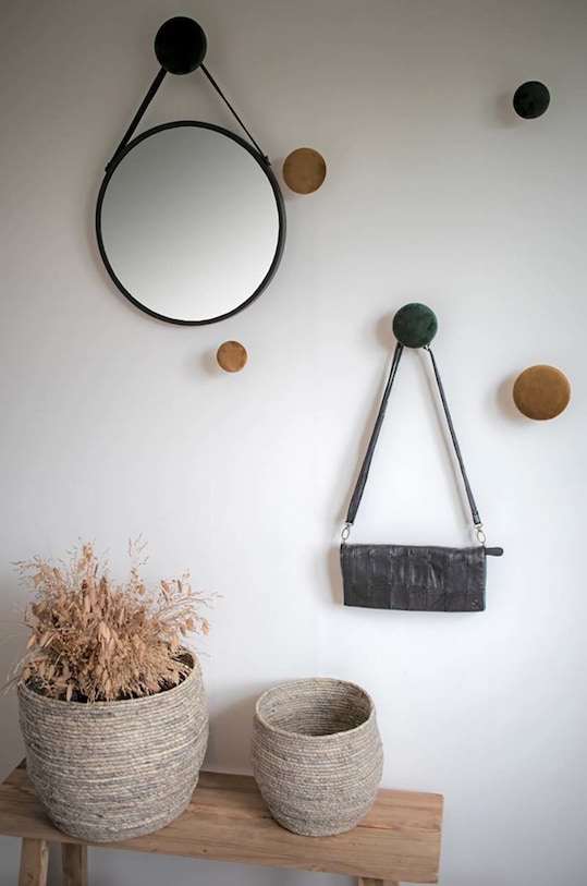 Nástěnné zrcadlo House Nordic Trapani 4001060 vícebarevná AA00