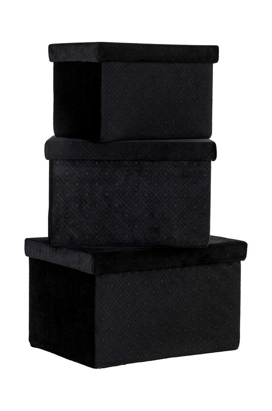 Salon i sypialnia House Nordic zestaw pudełek do przechowywania Monza 3-pack 4401161 multicolor