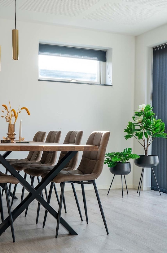 Набір квіткових горщиків зі стелажем House Nordic Ardola 2-pack барвистий 9001170