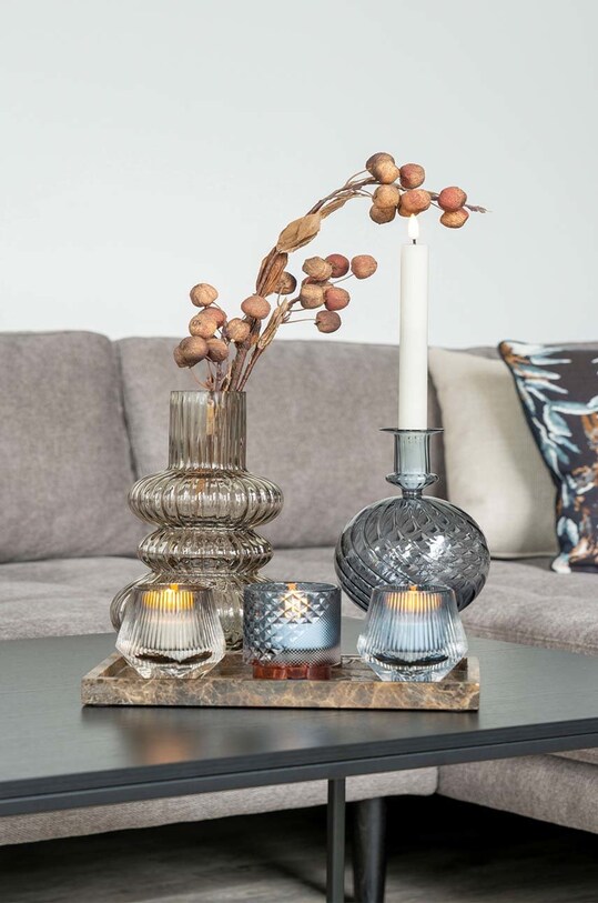 Salon i sypialnia House Nordic wazon dekoracyjny In Smoked Mouth 4441355 multicolor