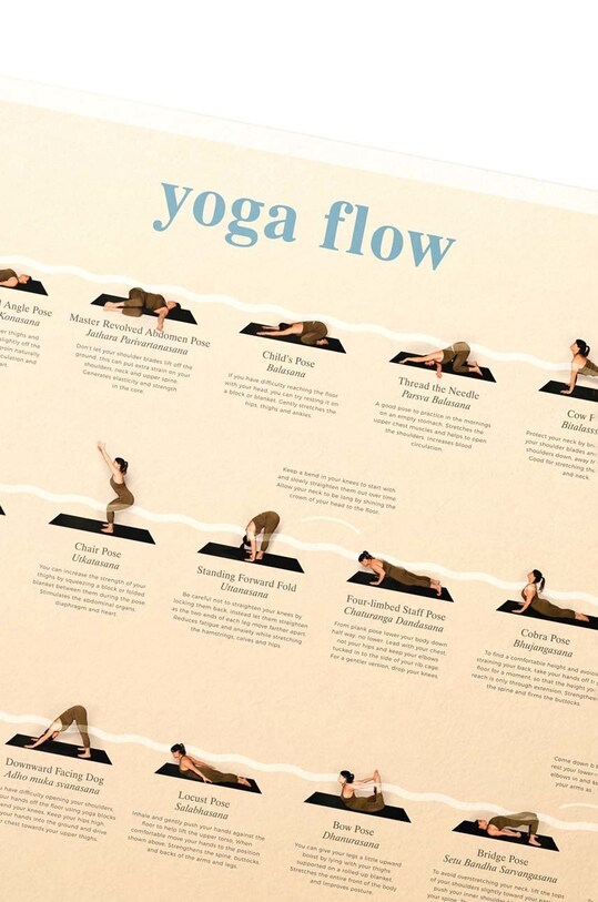 Luckies of London grafika ścienna yoga flow LK.CCYF multicolor