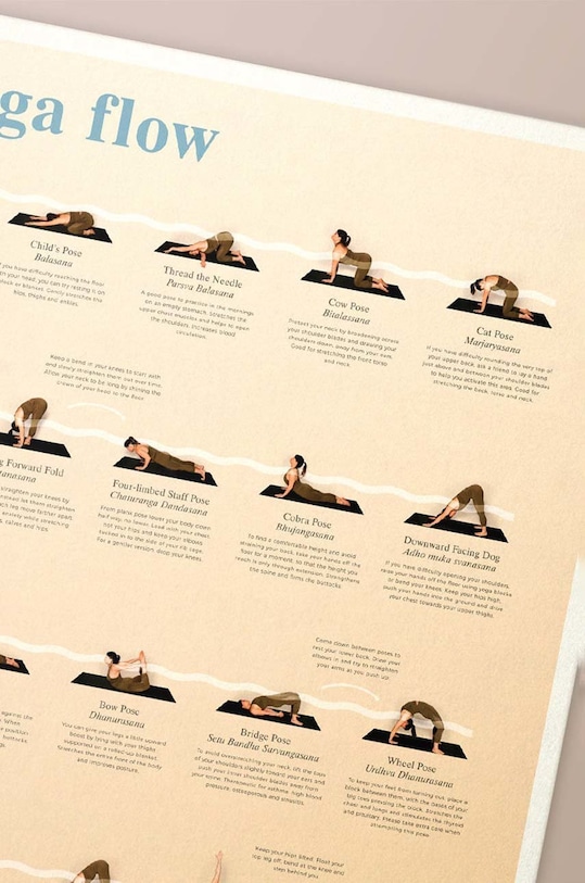 Τέχνη τοίχου Luckies of London yoga flow LK.CCYF