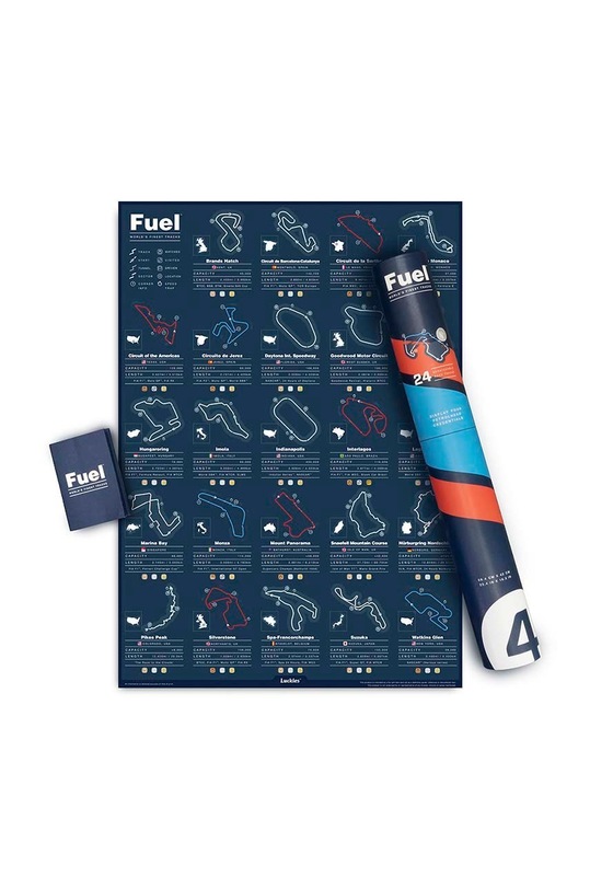 Luckies of London poster razuibil Fuel Poster multicolor LK.LUKFPOST