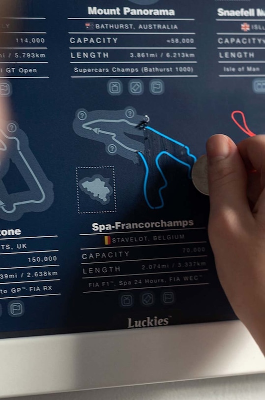 Luckies of London poster razuibil Fuel Poster LK.LUKFPOST multicolor