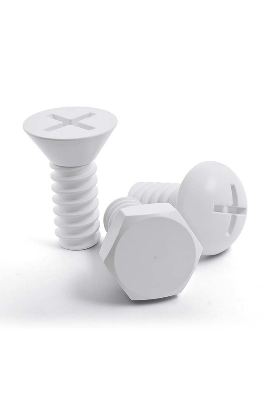Qualy set appendiabiti da parete pacco da 3 multicolore QL10064.WH